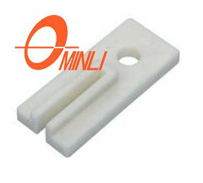 Accessoires de fenêtre de pièces en PVC et en nylon personnalisés blancs (ML-HA022)