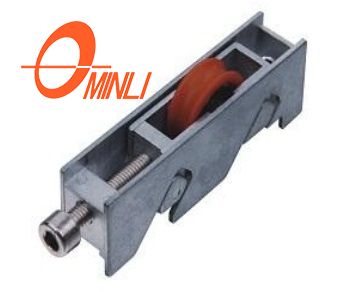 Rouleau de poulie de support en alliage de zinc de vente chaude d'usine de marque (ML-FS022)