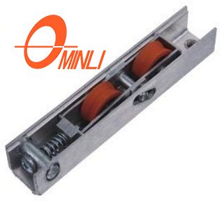 Poulie de support en métal d'usine professionnelle pour fenêtre coulissante en aluminium (ML-GD010)