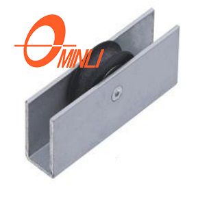 Fabricant de support en alliage d'aluminium, rouleau de fenêtre de poulie, support métallique pour porte patio (ML-GS016)