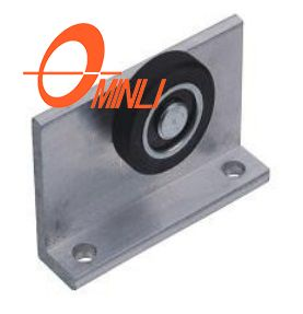 Matériel de fenêtre Charnière de porte en aluminium Support métallique Poulie (ML-GS026)