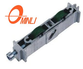 Poulie de support en métal d'usine professionnelle pour fenêtre coulissante en aluminium (ML-GD010)